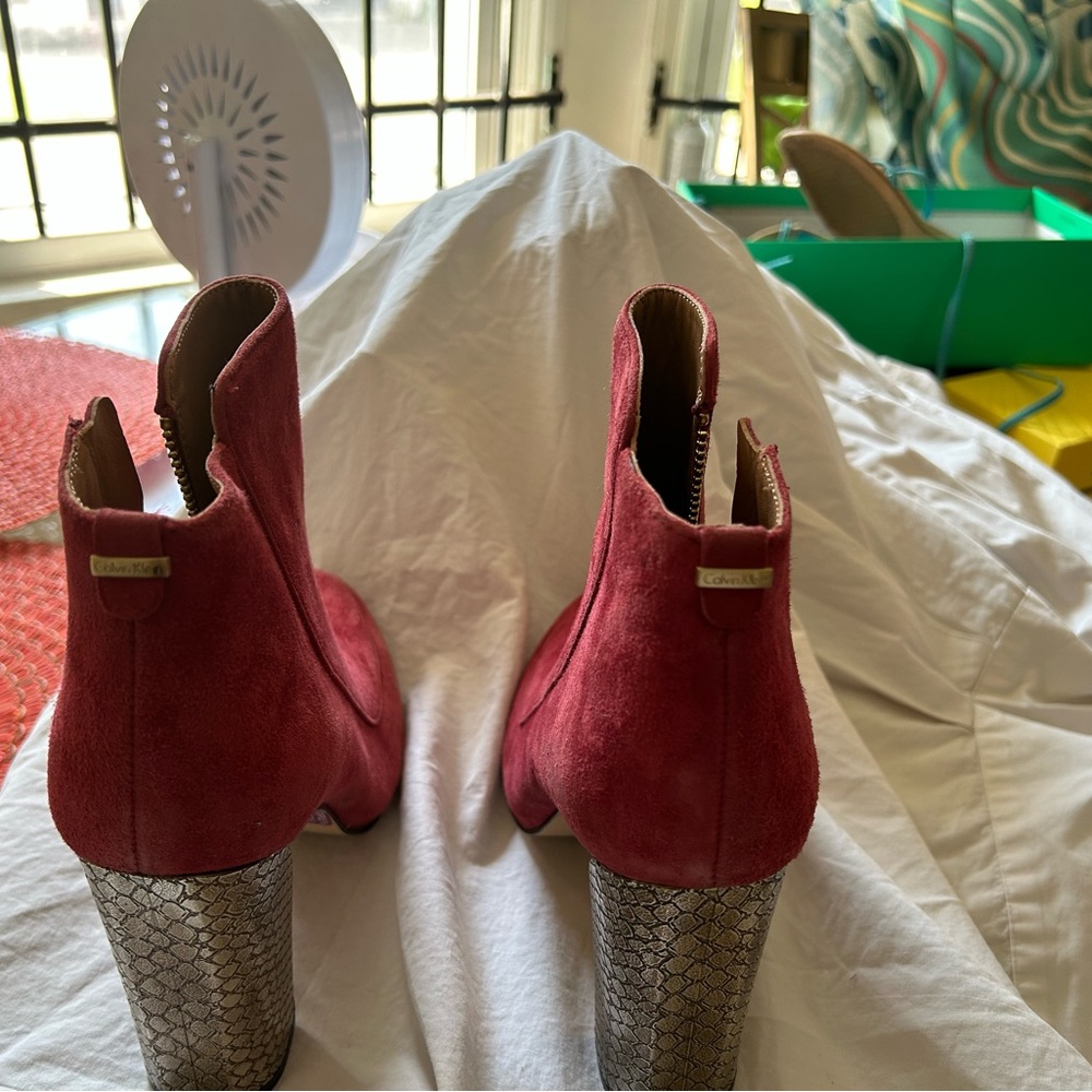 Calvin Klein Runway boots